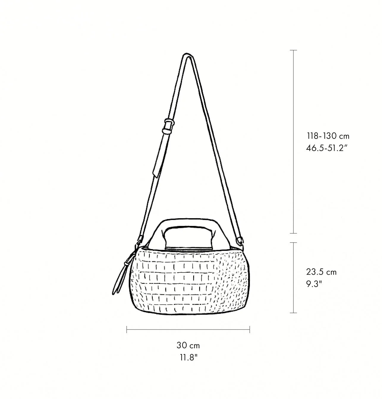 Daniella Lehavi Eveline Medium Satchel, Gray Mosaic 