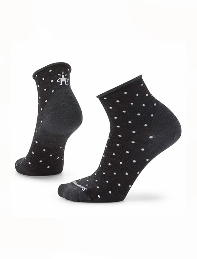 Smartwool Everyday Classic Dot Ankle Socks, Charcoal 