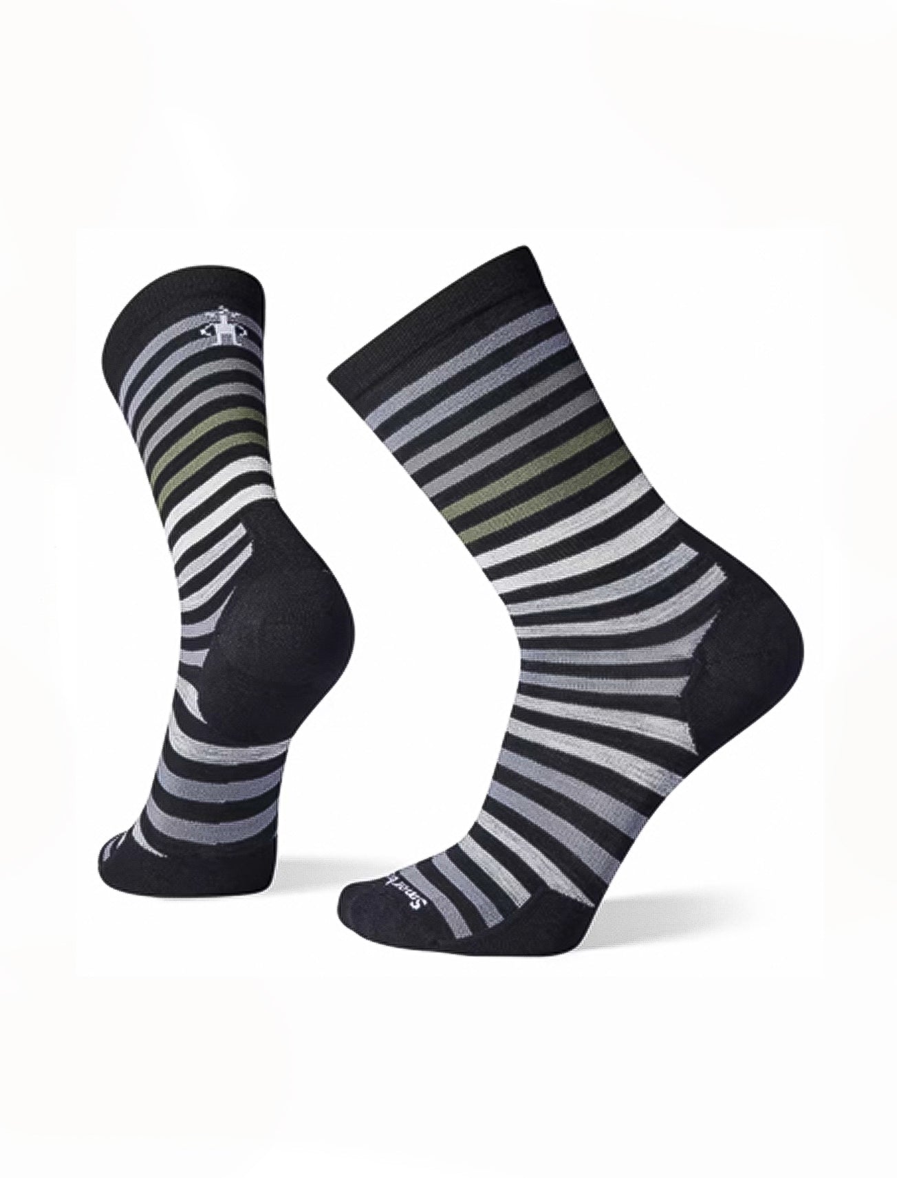 Smartwool Everyday Spruce Street Crew Socks, Black 