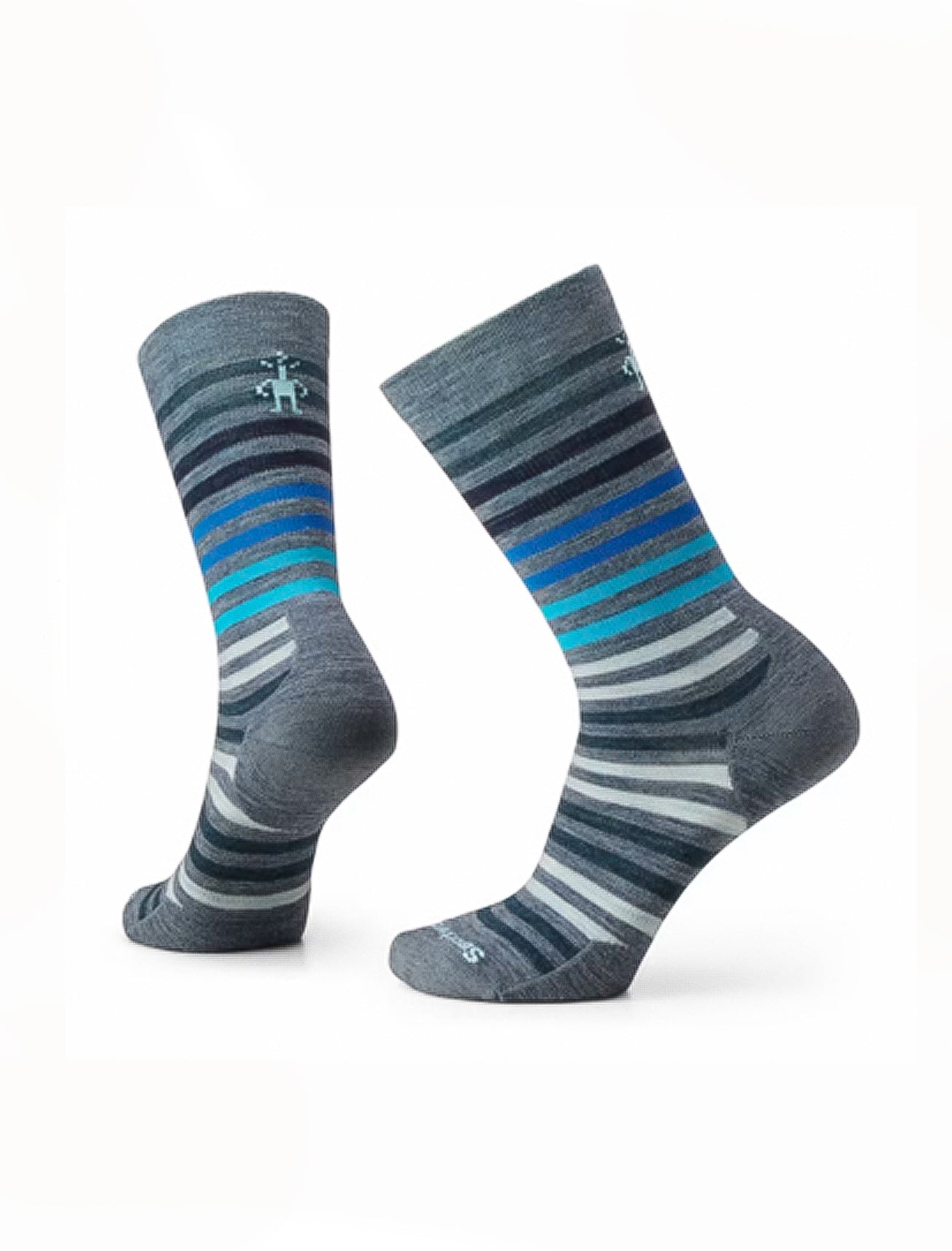 Smartwool Everyday Spruce Street Crew Socks, Pewter 