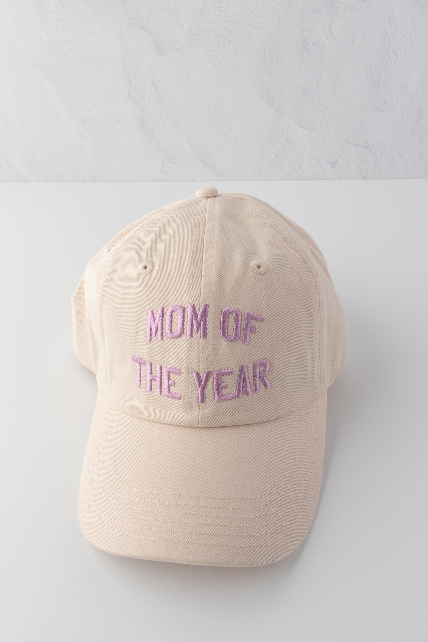 Favorite Daughter Mom of the Year Baseball Hat, Khaki 