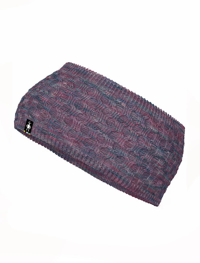 Smartwool Fleece Lined Headband, Chalk Violet Heather One Size Chalk Violet