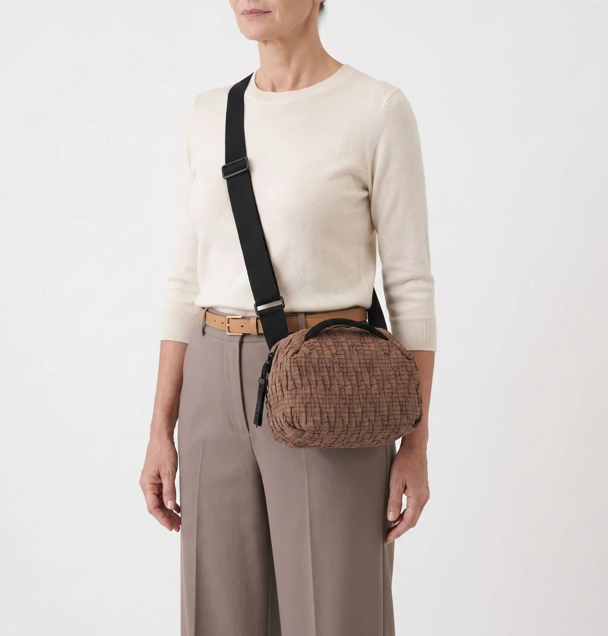 Daniella Lehavi Frankie Crossbody Bag, Cinnamon 