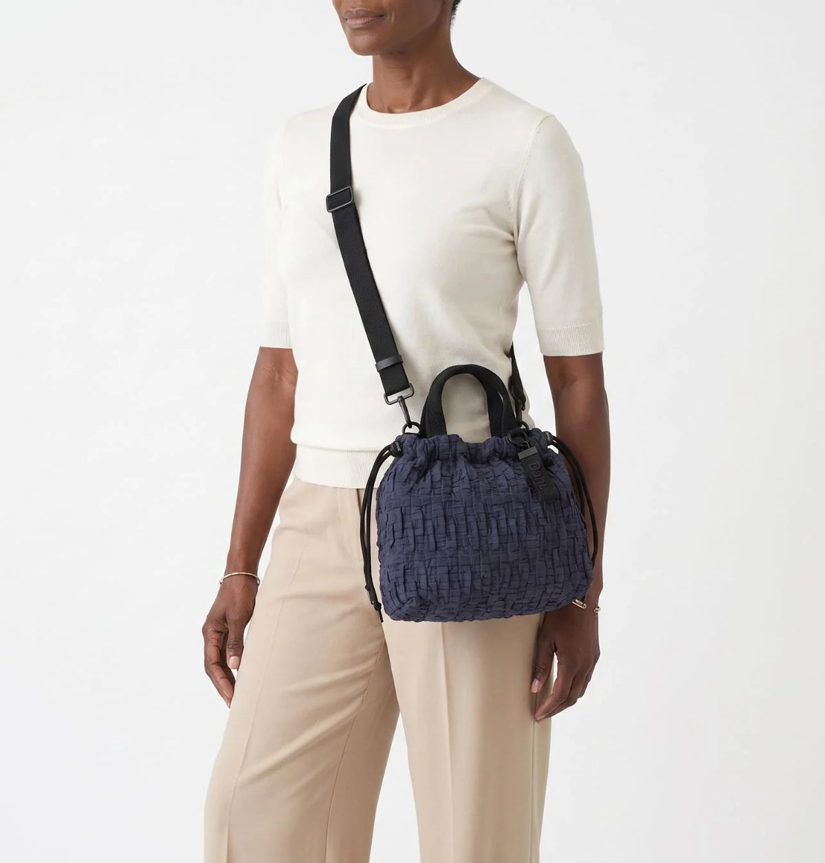 Daniella Lehavi Frankie Crossbody Bag, Navy 
