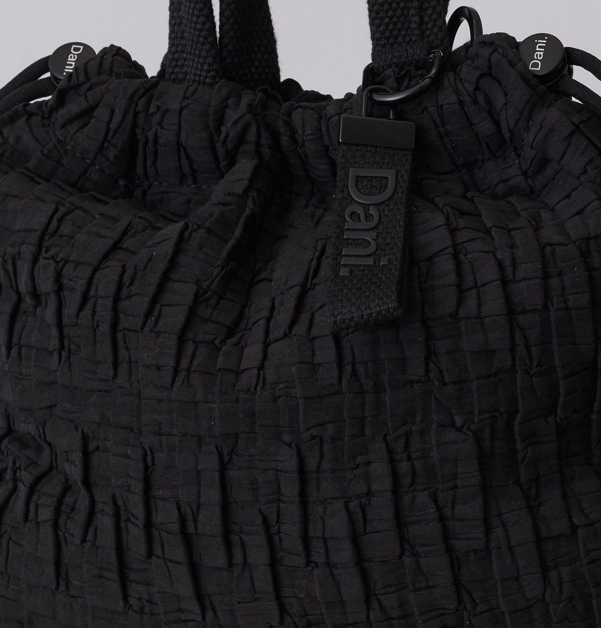 Daniella Lehavi Frankie Small Bucket Bag, Black 