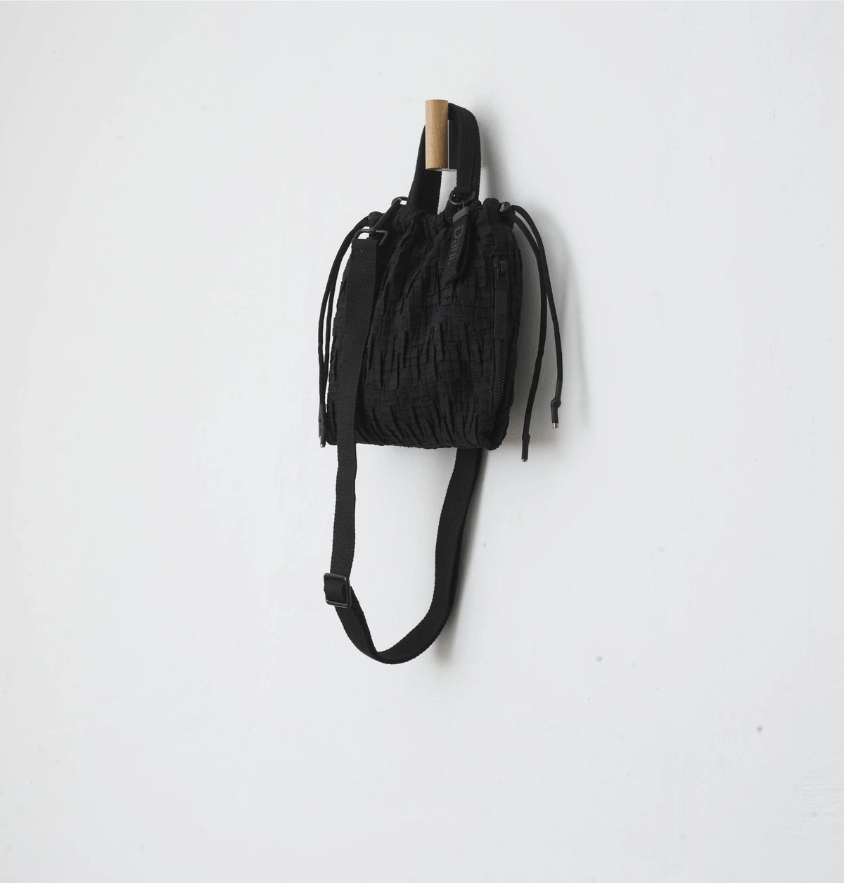 Daniella Lehavi Frankie Small Bucket Bag, Black 