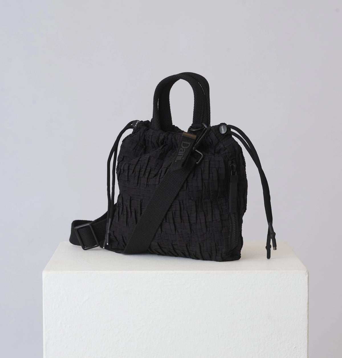 Daniella Lehavi Frankie Small Bucket Bag, Black 