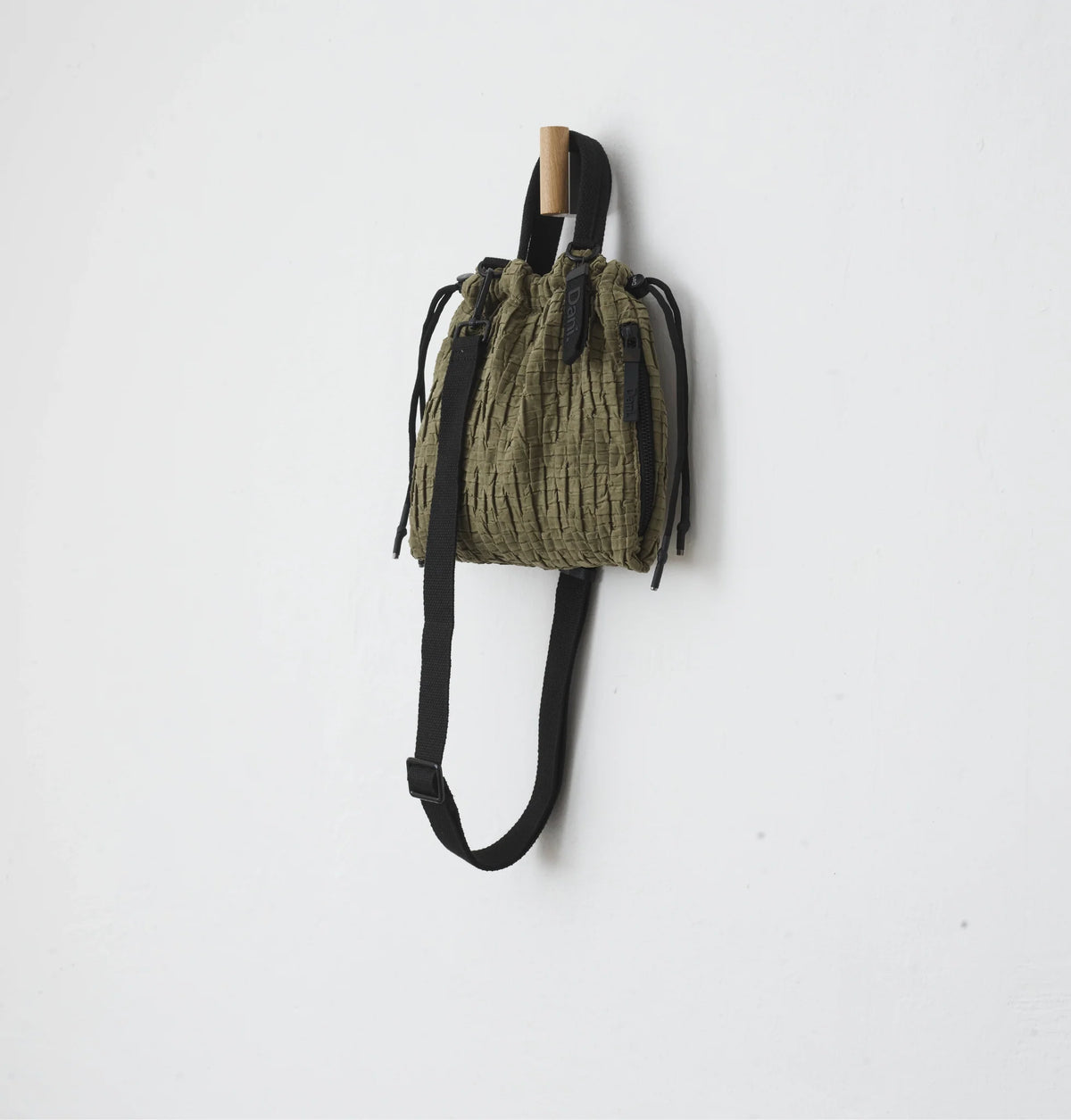 Daniella Lehavi Frankie Small Bucket Bag, Olive 
