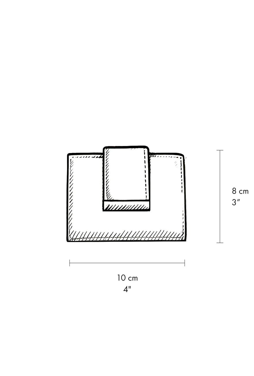 Daniella Lehavi Frida Small Wallet, Red 