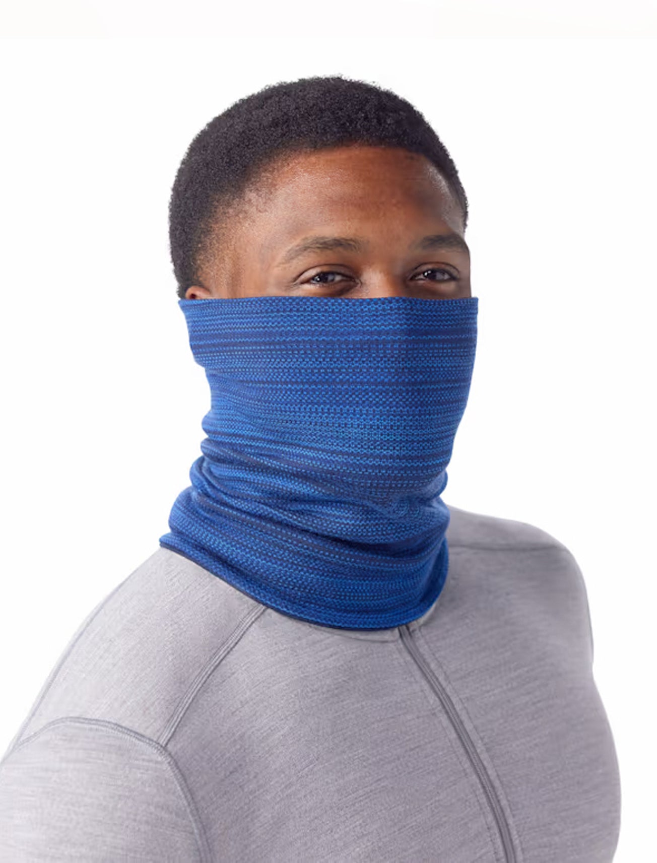 Smartwool Thermal Reverse Neck Gaiter, Deep Navy One Size Navy