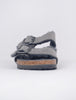 Birkenstock Arizona Shearling Sandal, Iron Oil 