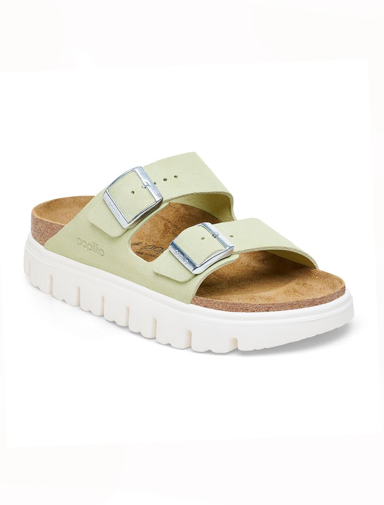 Birkenstock Arizona Chunky, Faded Lime 