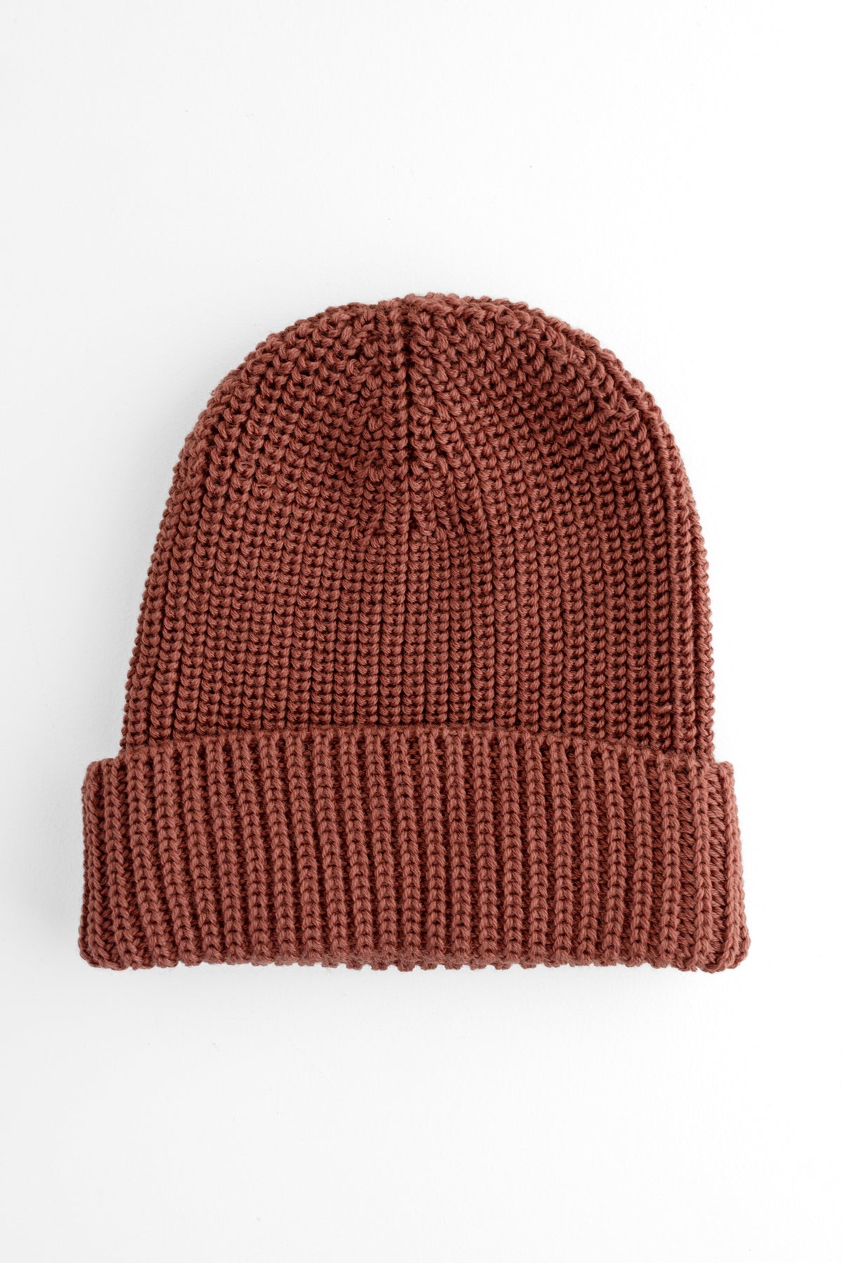 Hannes Roether Essential Wool Skull Cap, Dark Mauve 