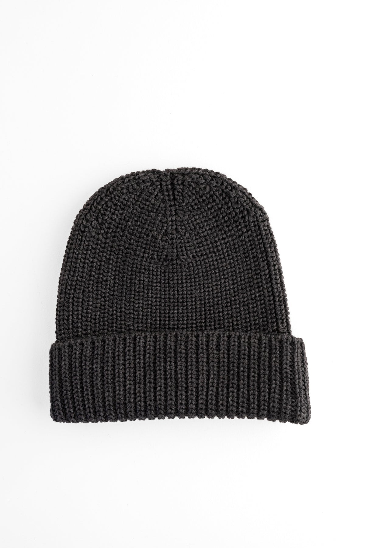 Hannes Roether Essential Wool Skull Cap, Anthracite 