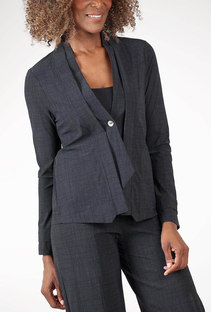 Rumi Jacket, Tar Shiota Print Angle 4