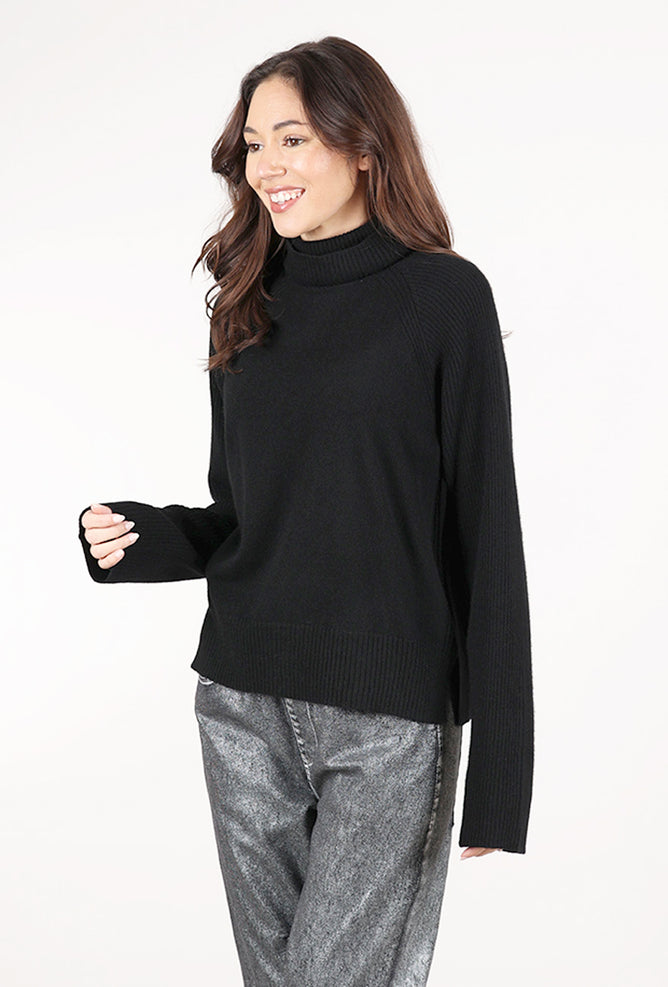 Favorite Daughter Minimalist Sweater, Black 