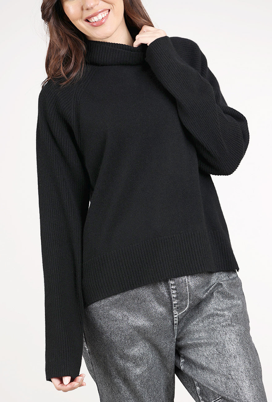 Favorite Daughter Minimalist Sweater, Black 