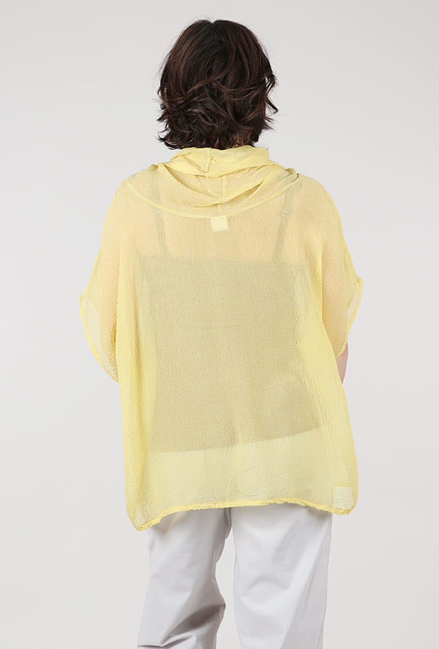 Artists & Revolutionaries Cowl Neck Space Top, Amber 