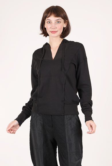 Wearables by XCVI Rosalyn Hoodie, Black 