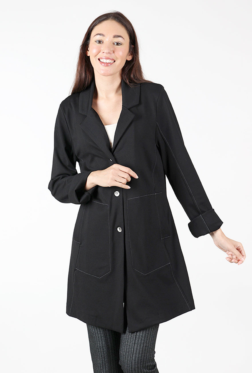 Summit Jacket, Black/Ivory