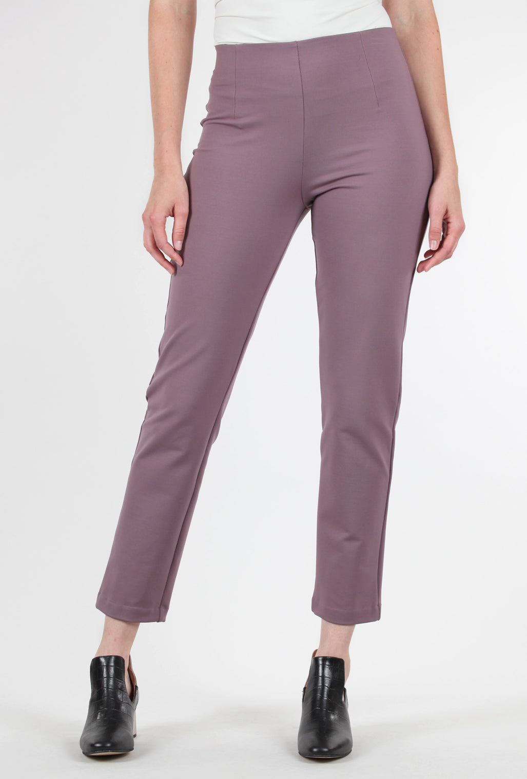 Equestrian Zani Ponte Tech Pant, Mauve 