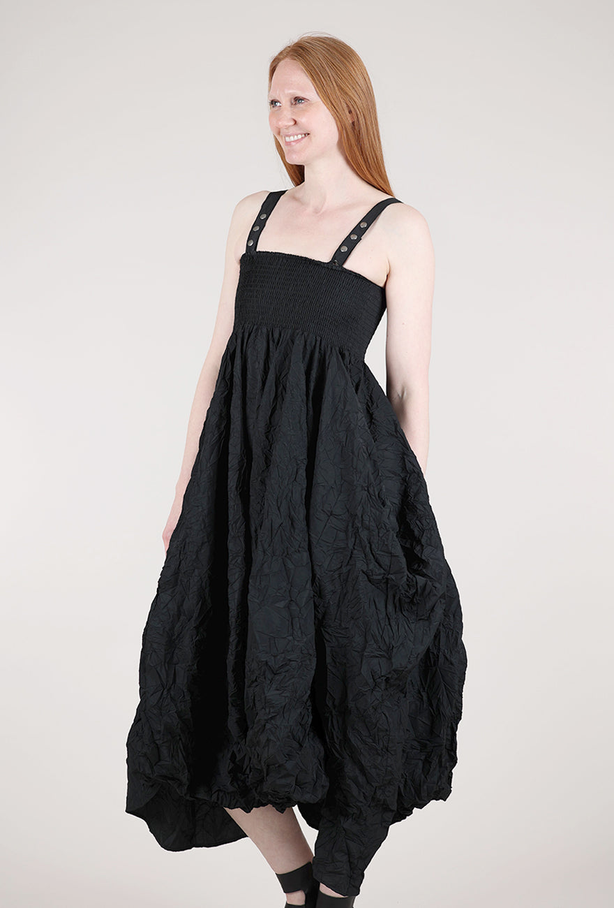Pluslavie Short Luxe T Dress, Black 