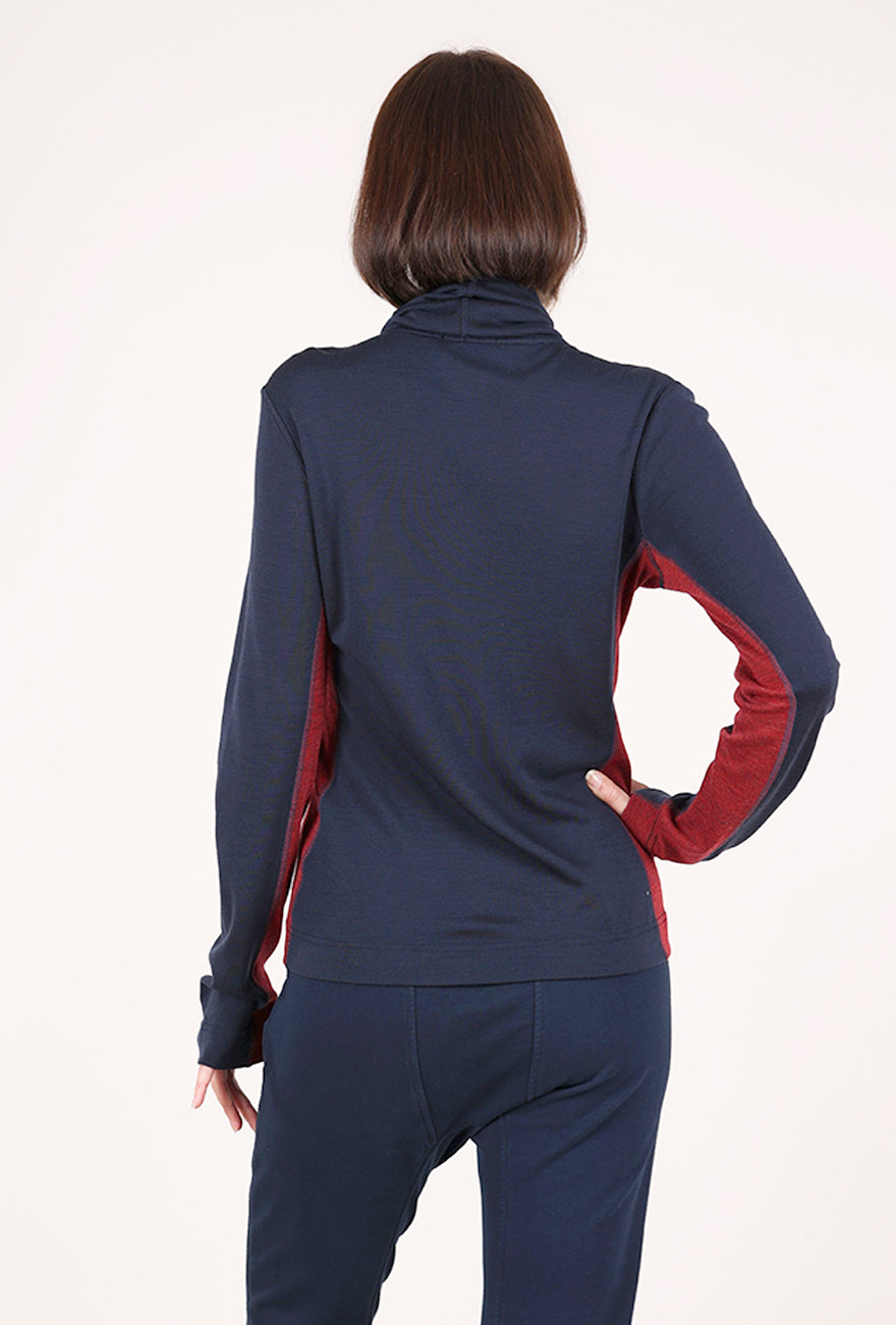 Smartwool Classic Merino Mockneck, Deep Navy 