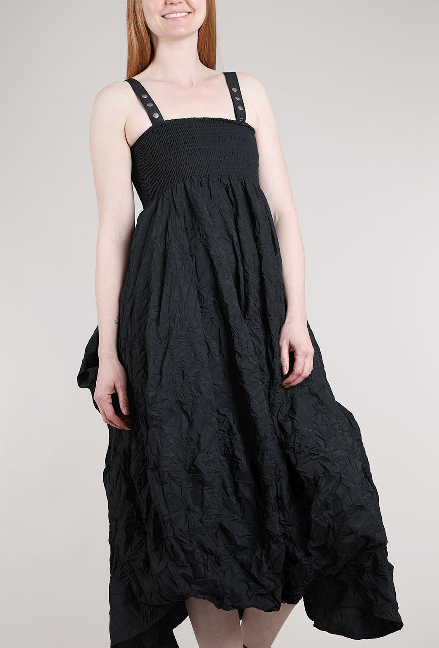 Pluslavie Short Luxe T Dress, Black 