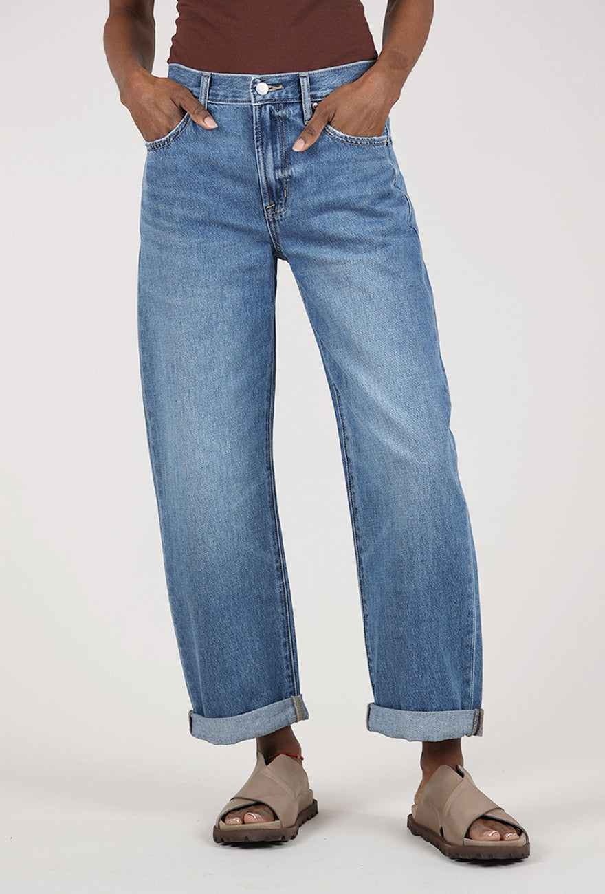 Pistola Donny Rolled Hem Boyfriend Jean, Heartfelt 