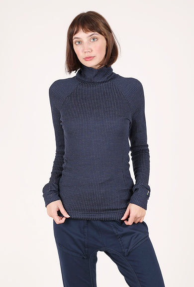 Smartwool Thermal Merino Rib Tneck, Nightfall/Navy 