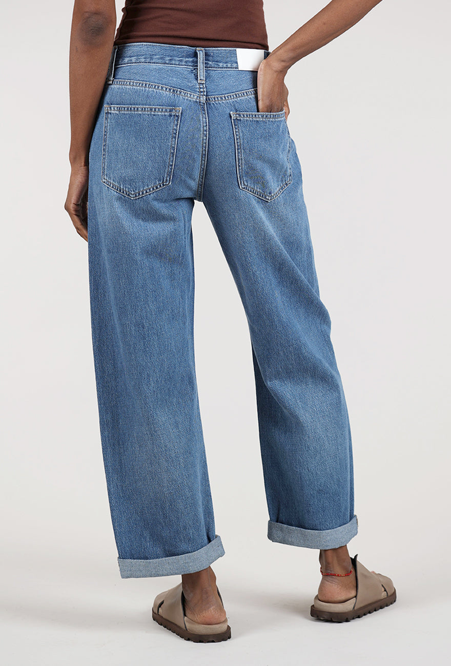 Pistola Donny Rolled Hem Boyfriend Jean, Heartfelt 