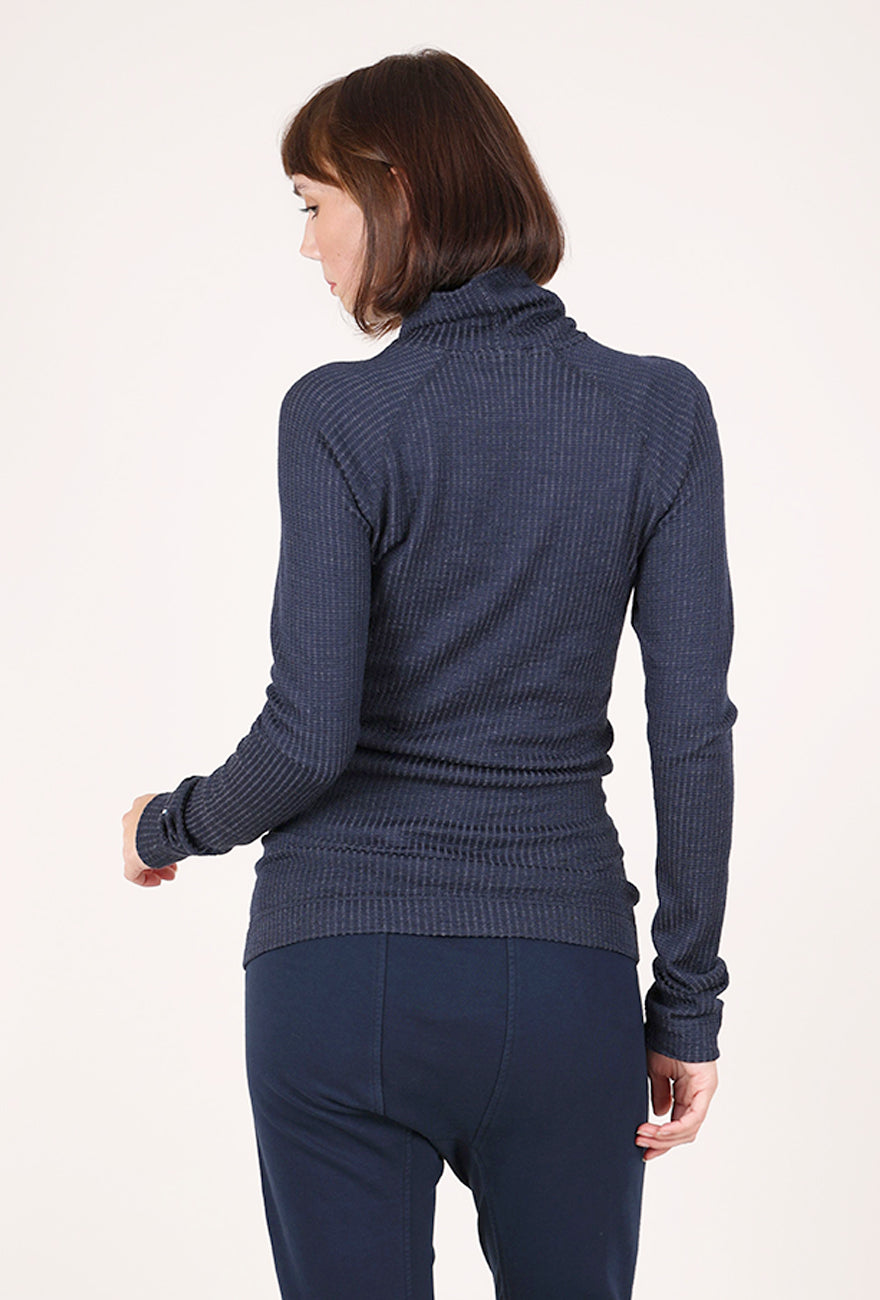 Smartwool Thermal Merino Rib Tneck, Nightfall/Navy 