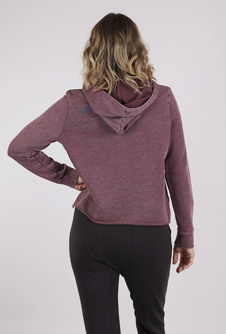 Supermaggie Shut Up Liv Hoodie, Plum 