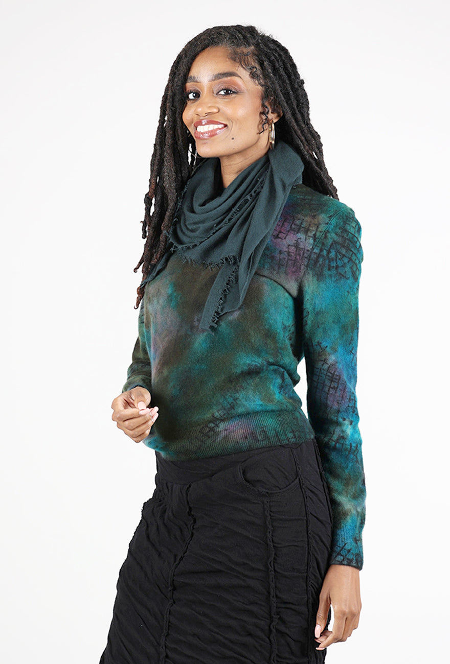 Grisal Love Mini Cashmere Scarf, Ivy 