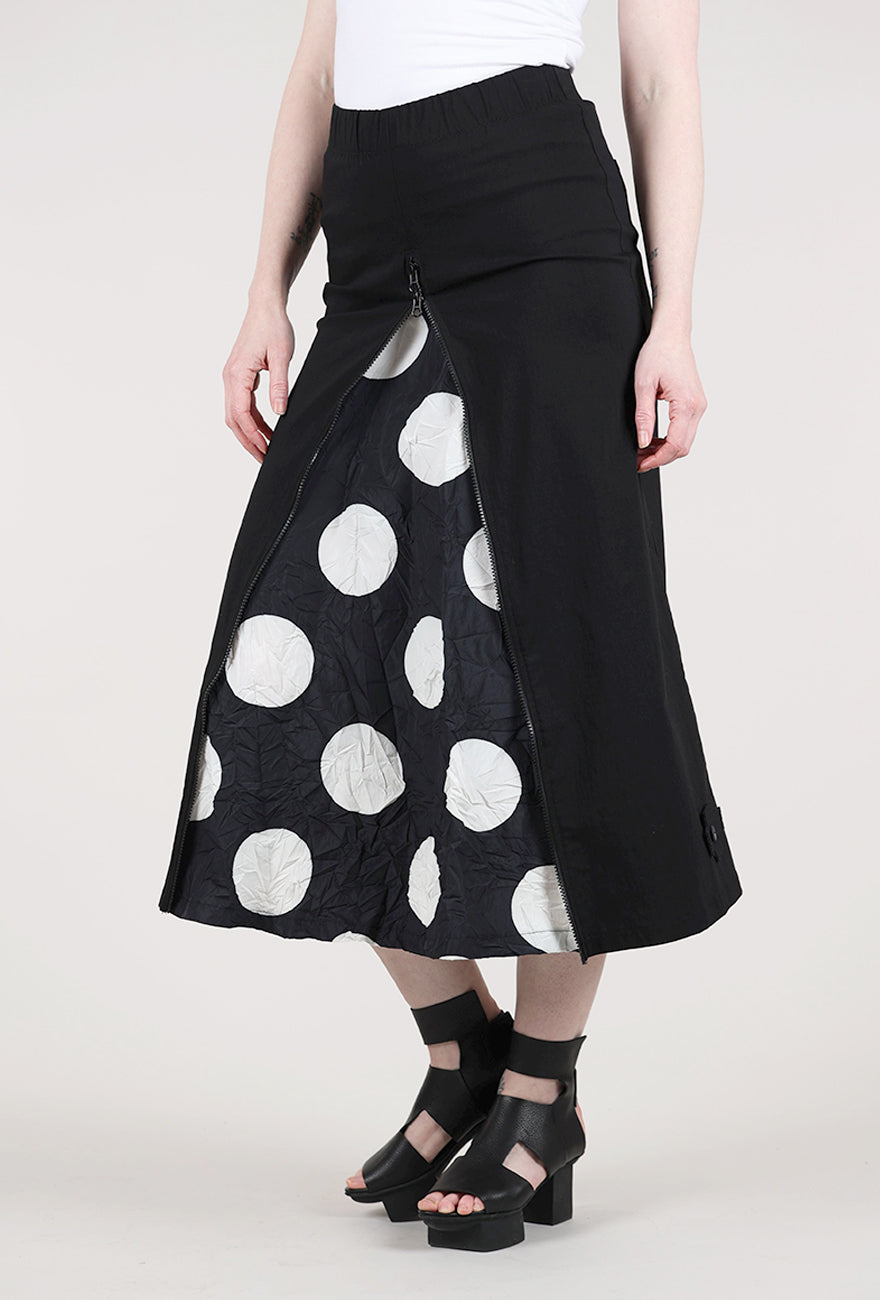 Pluslavie Pencil Plisse Skirt, Black 
