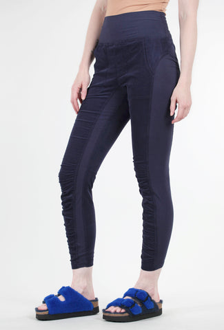 Wearables by XCVI Cord Penny Leggings, Navy 