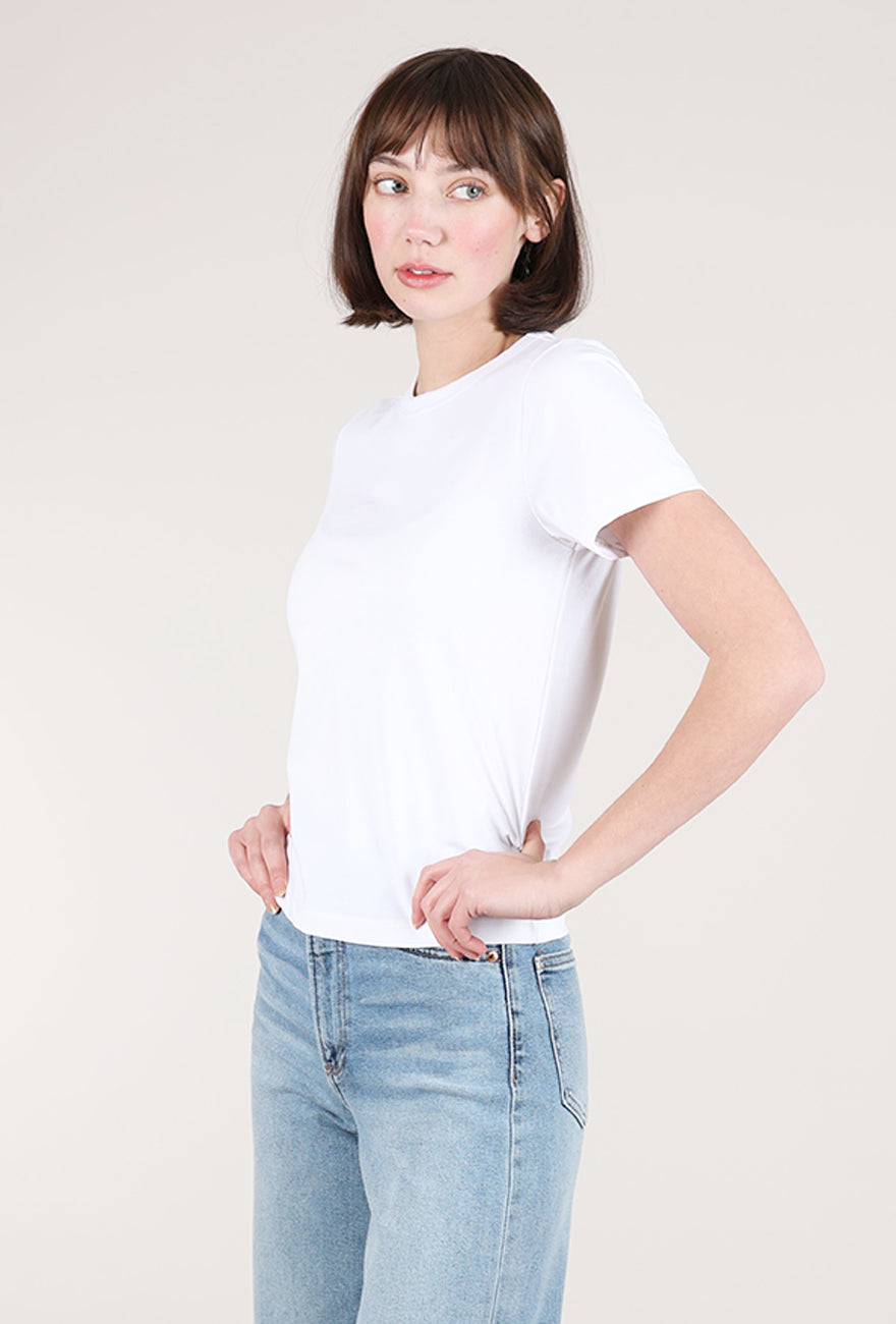 Pistola Alba Baby Tee, Le Blanc 