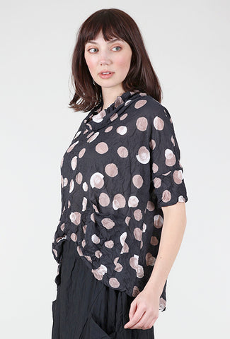 Chalet Camelia Top, Charcoal 