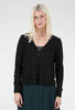 Wilt Crop Boxy Pocket Cardie, Black 