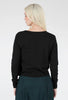 Wilt Crop Boxy Pocket Cardie, Black 