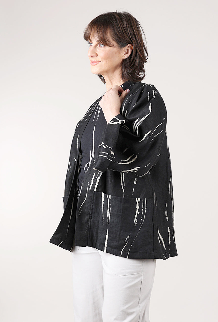 Bel Kazan Maisie Duster, Black Sumi 