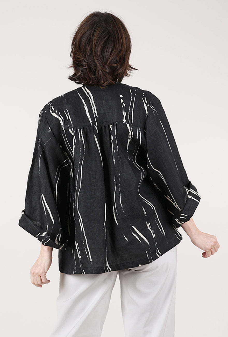Bel Kazan Maisie Duster, Black Sumi 