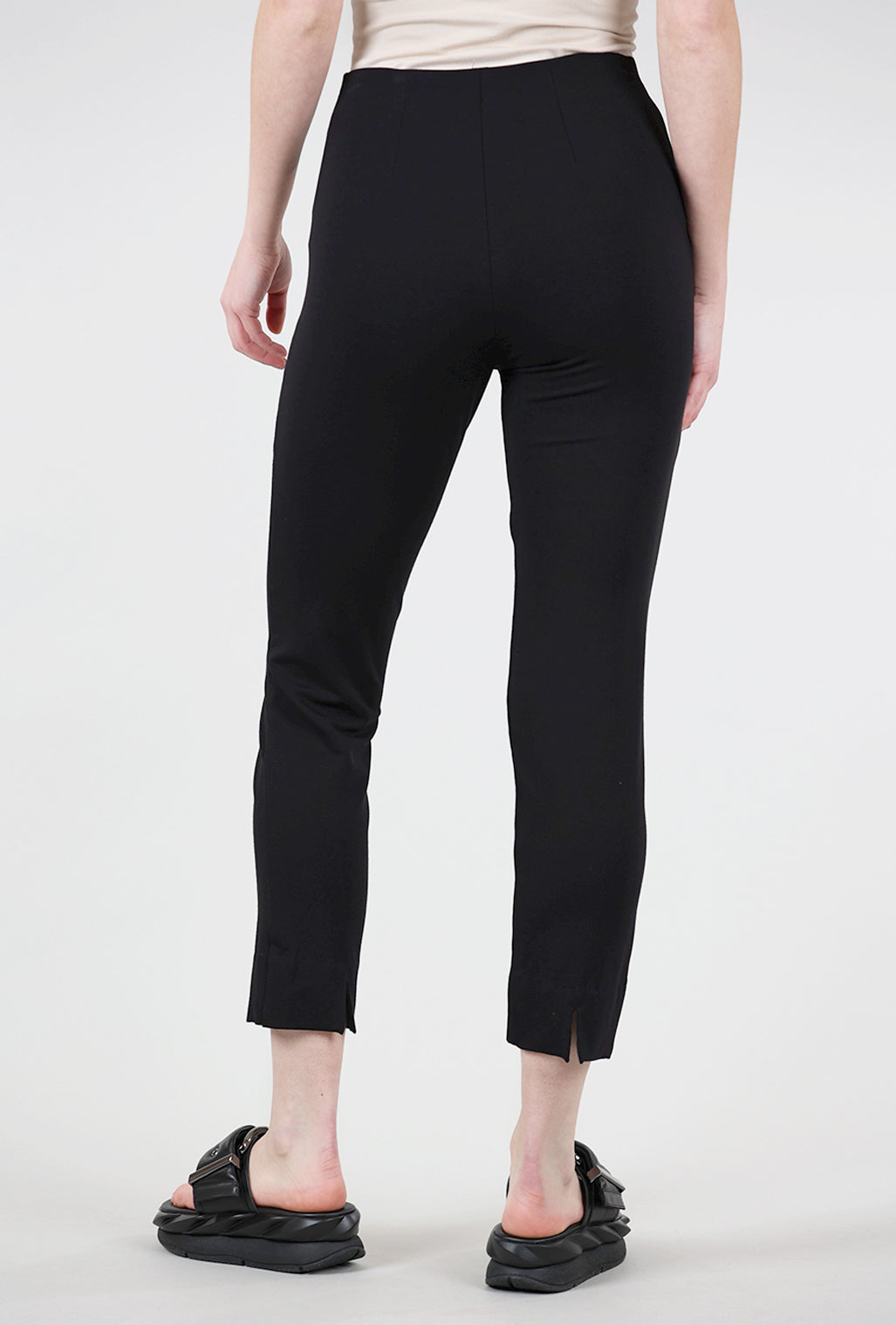 Equestrian Terry Cloth Milo Pant, Black 