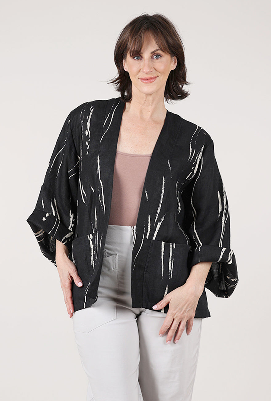 Bel Kazan Maisie Duster, Black Sumi 