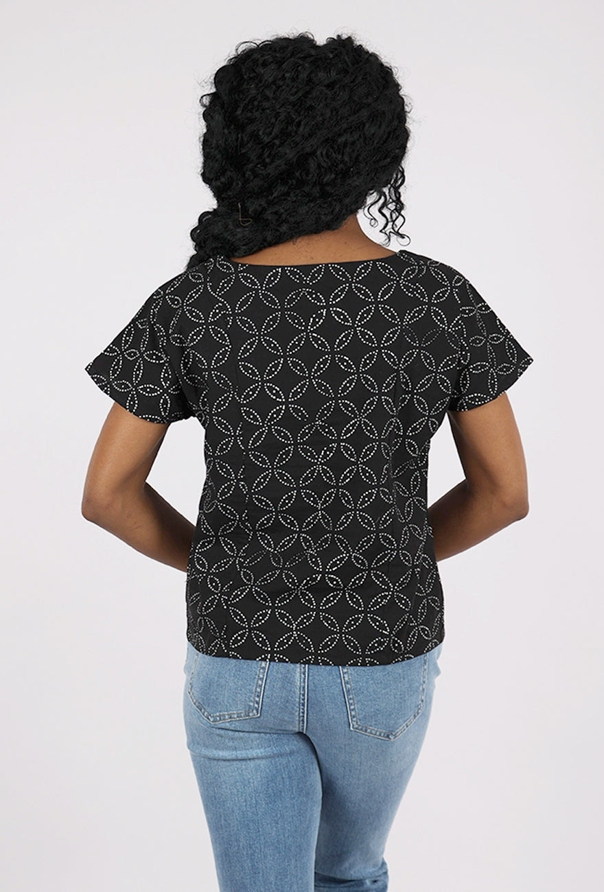 Mata Traders Cara Top, Ikigai Black 