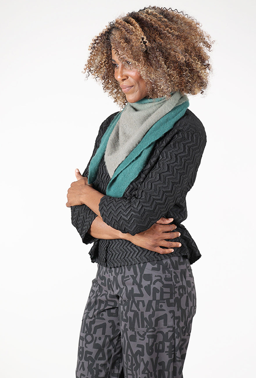 Ombre Bandana, Greens Angle 2