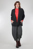 Bibico Eve Coat Cardigan, Charcoal 