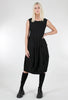 Rundholz Stretchy Twill Patch Pocket Dress, Black 