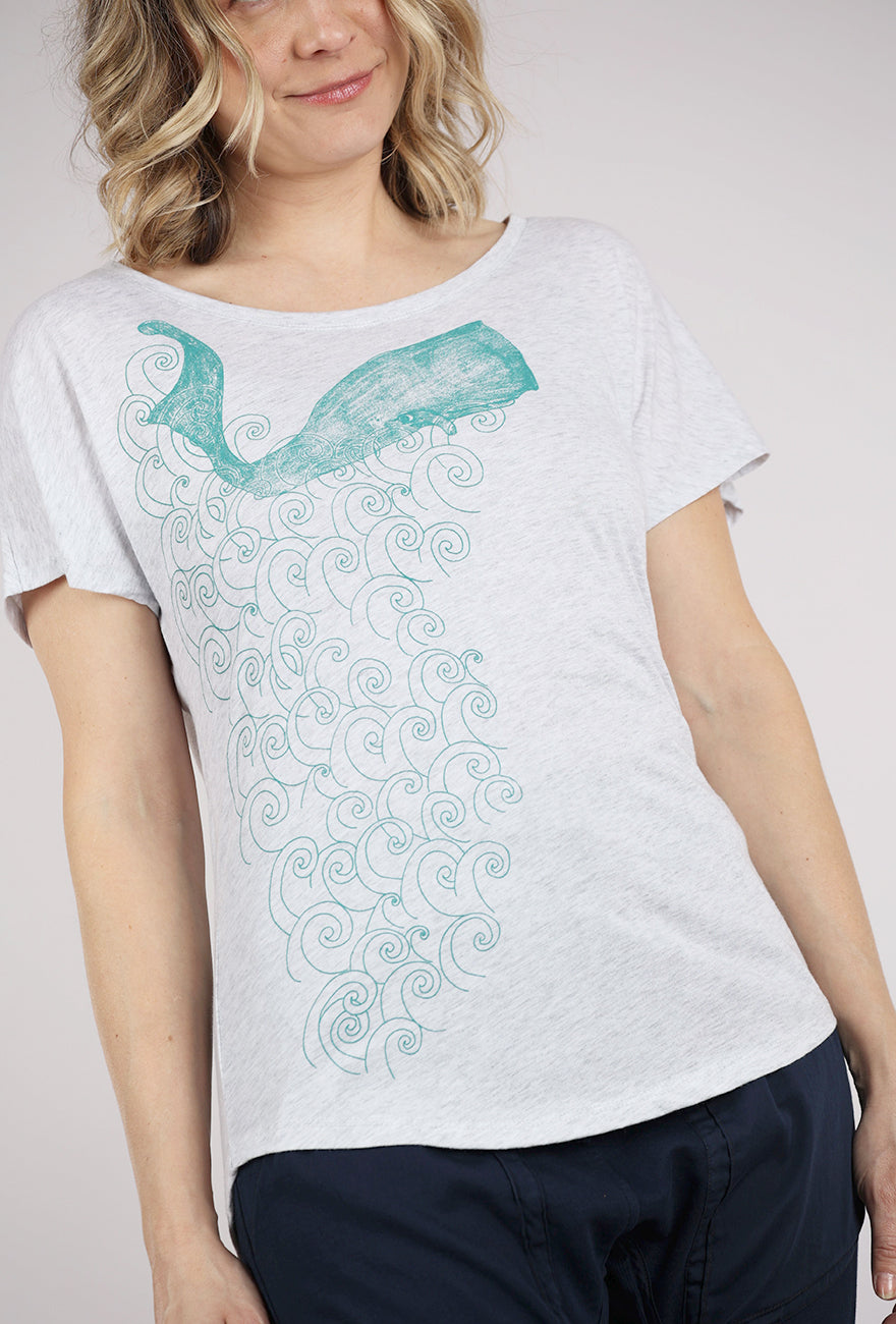 Supermaggie Whale Nina Tee, Oatmeal 