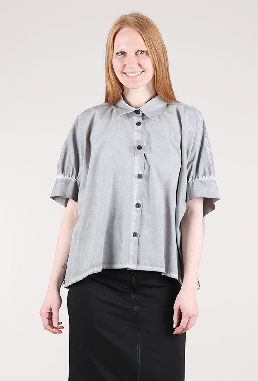 Pluslavie Short Shirt, Cement 